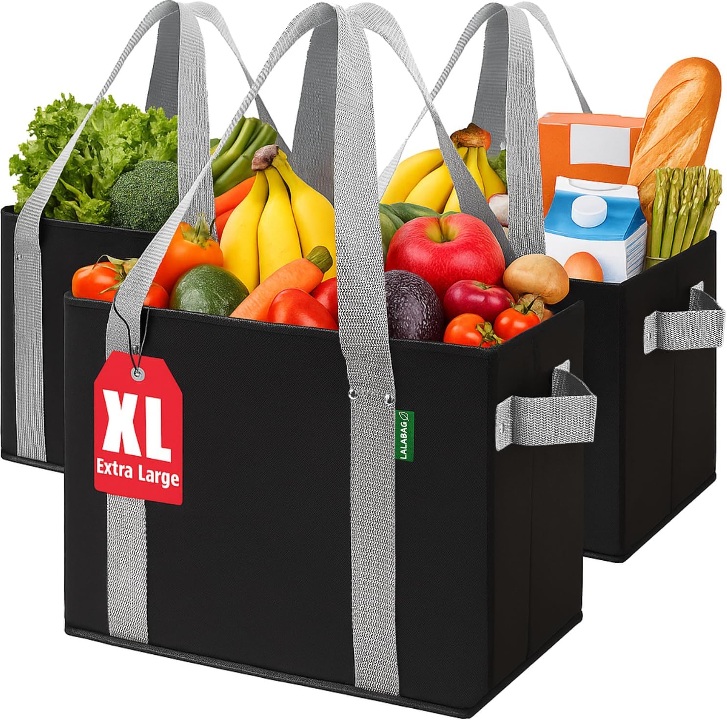 3-Pack Extra Large Box Totes