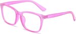 Black Square Clear Lens Frames