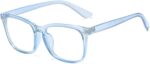 Black Square Clear Lens Frames