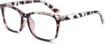 Black Square Clear Lens Frames
