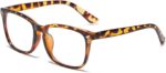 Black Square Clear Lens Frames