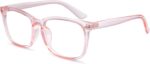 Black Square Clear Lens Frames