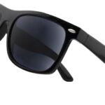 Classic Black Square Reading Sunglasses