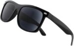 Classic Black Square Reading Sunglasses