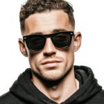 Classic Black Square Reading Sunglasses
