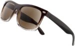 Classic Black Square Reading Sunglasses