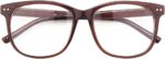 Blue Gradient Cat Eye Clear Frames