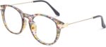 Blue Gradient Cat Eye Clear Frames