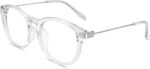 Blue Gradient Cat Eye Clear Frames