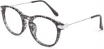 Blue Gradient Cat Eye Clear Frames