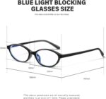 3 Pack Classic Oval Blue Light Glasses