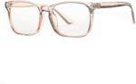 Transparent Square Clear Lens Frames