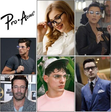 Transparent Square Clear Lens Frames