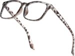 Floral Square Clear Lens Frames