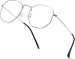 Geometric Gold Blue Light Glasses