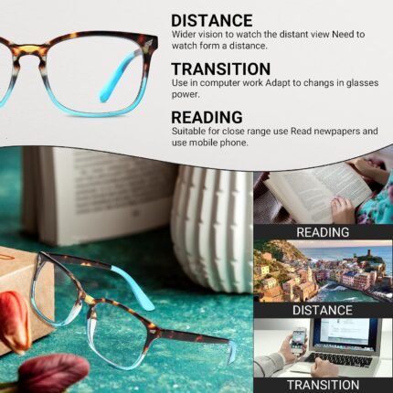 Lightweight Clear Square Frames