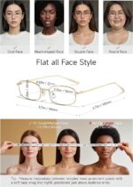 Gold Rectangle Blue Light Glasses
