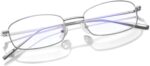 Gold Rectangle Blue Light Glasses