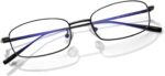 Gold Rectangle Blue Light Glasses