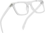 Black Square Blue Light Glasses