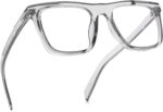 Black Square Blue Light Glasses