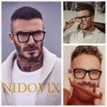 Black Square Blue Light Glasses
