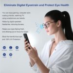 2 Pack Oval Blue Light Glasses