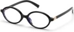 2 Pack Oval Blue Light Glasses