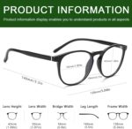 3 Pack Round Blue Light Glasses