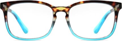 Tortoise Gradient Square Clear Frames