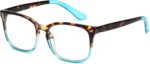 Tortoise Gradient Square Clear Frames