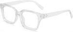 Clear Thick Rim Square Frames