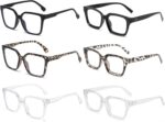 Clear Thick Rim Square Frames