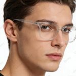 Clear Square Spectacle Frames