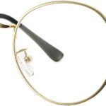 Gold Round Clear Lens Frames